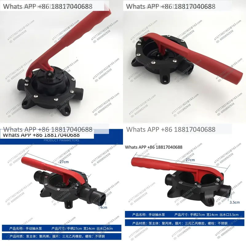 Fishing Boat Bilge Pump - Bomba de achique manual de manivela