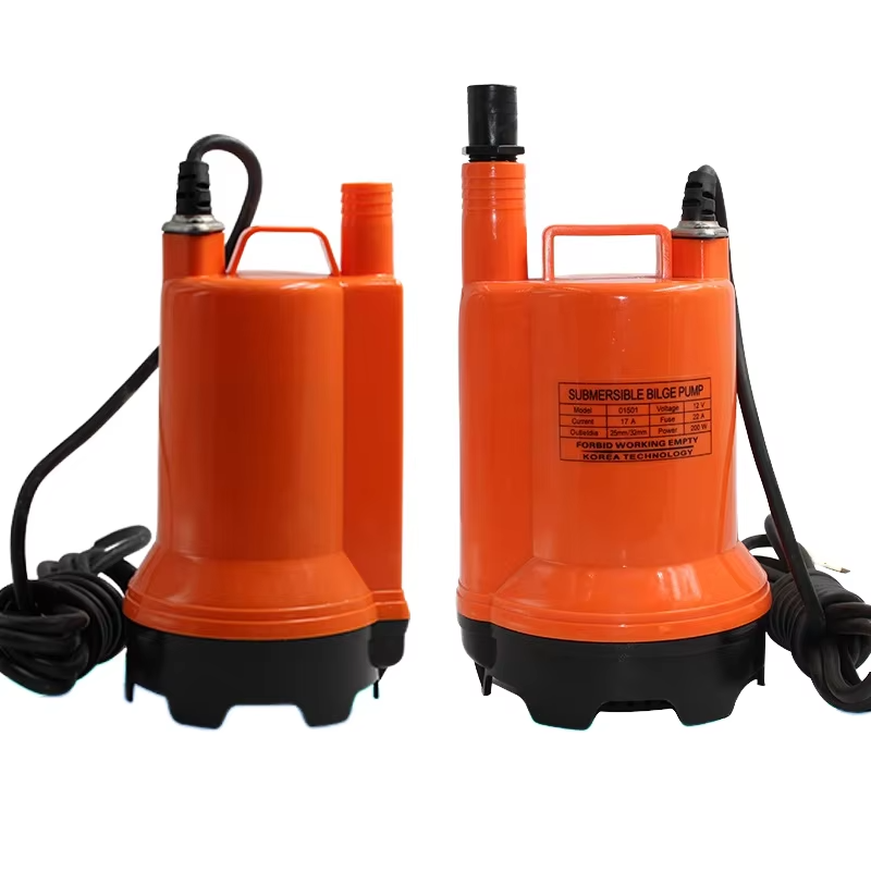Fishing Boat Bilge Pump - Bomba de achique marina sumergible de