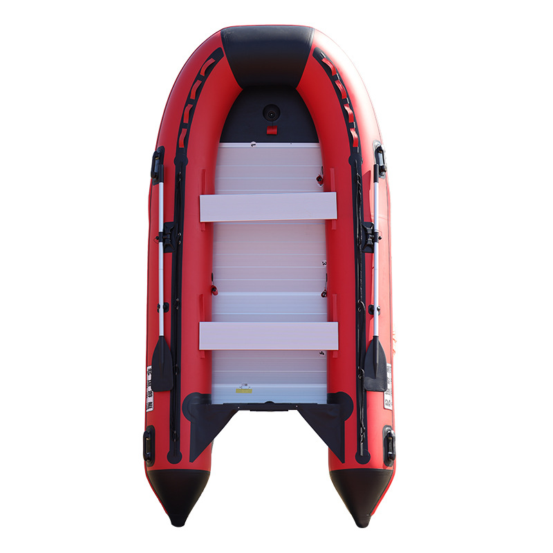 Fishing Boat Aluminum - Bote de asalto con fondo de
