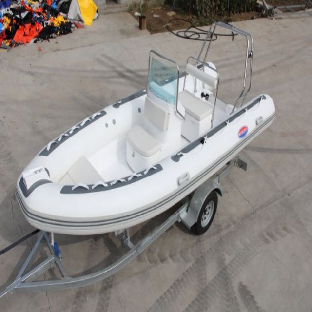 Fishing Boat Fiberglass - Bote Neumático Rígido de Alta Calidad