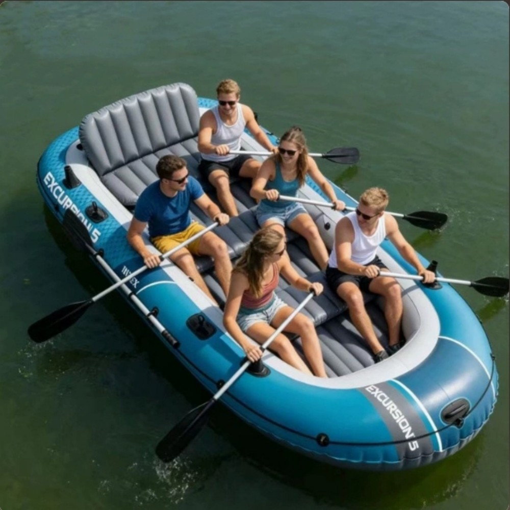 Fishing Boat Inflatable - Kayak grueso para 2 o 4