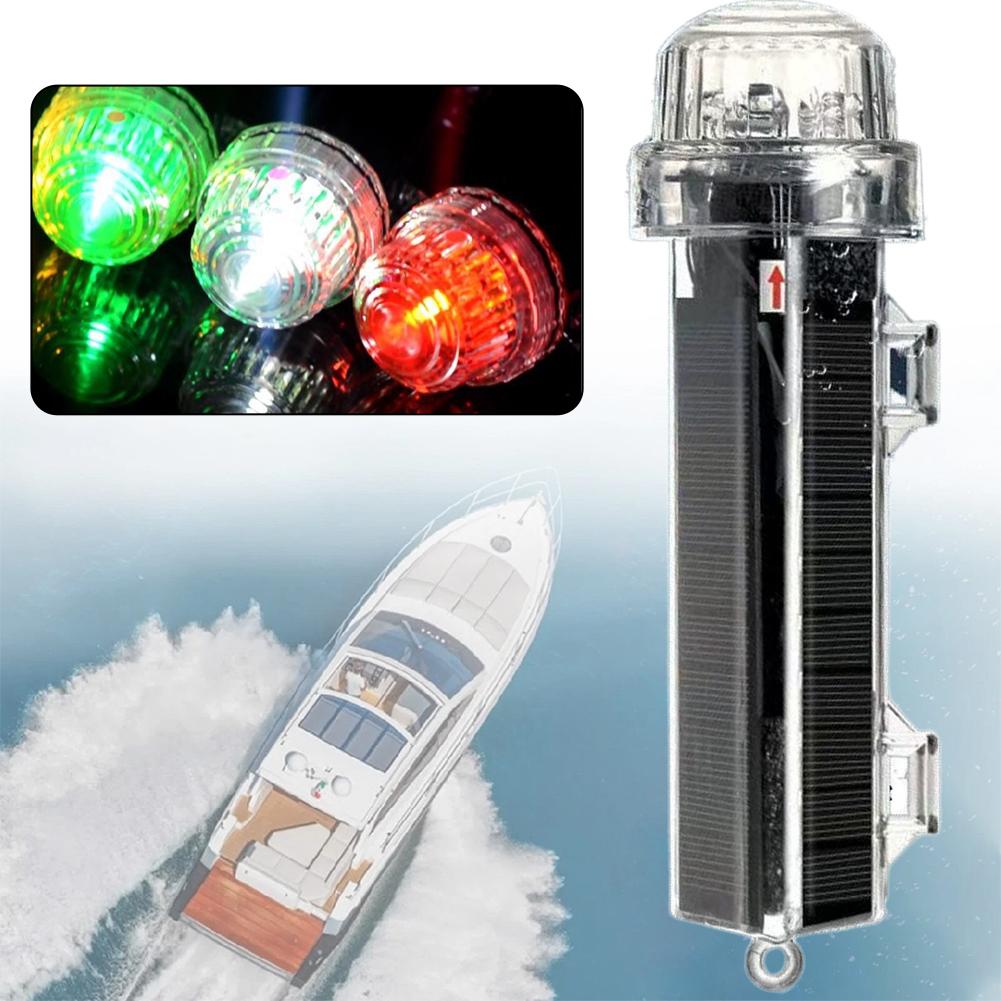 Fishing Boat Navigation Light - Luz de señal Solar para océano,