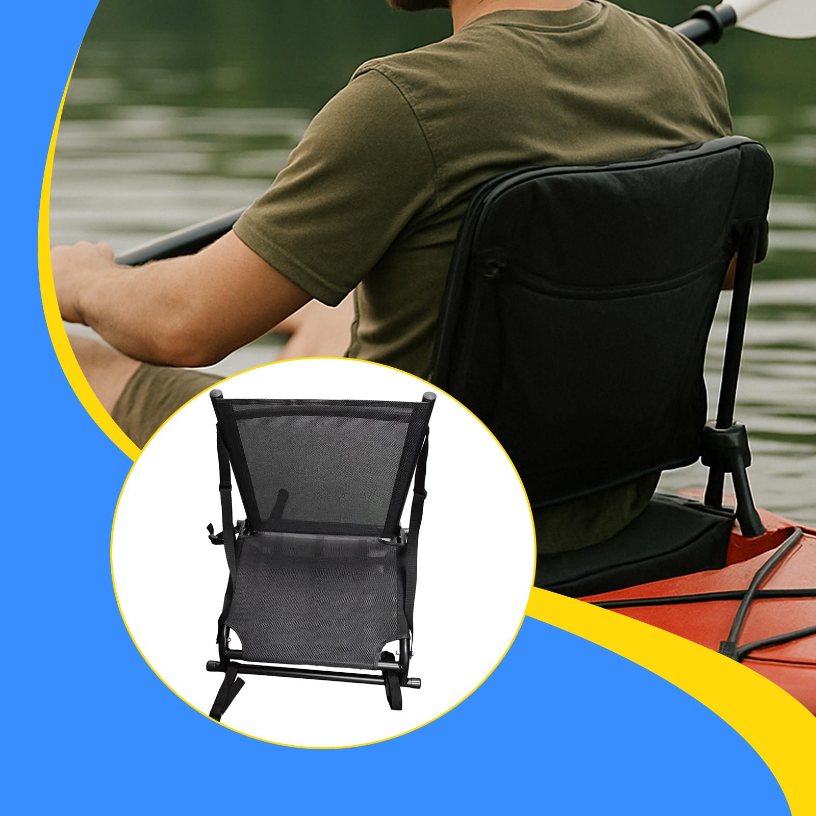 Fishing Boat Seat - Asiento de Kayak con respaldo, plegado,