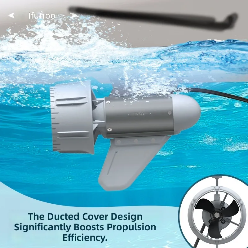 Propulsor Eléctrico Y04 con Ba - Fishing Boat Outboard Motor reseña y precio