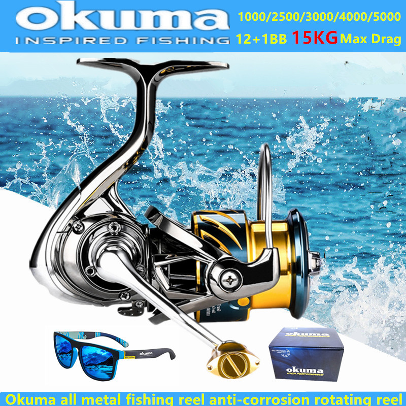 Carrete de Pesca Okuma Totalme - Fishing Boat Steering Wheel reseña y precio
