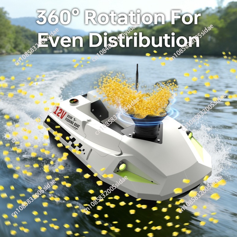 Dispensador de Cebo Giratorio  - Fishing Boat Anchor Winch reseña y precio