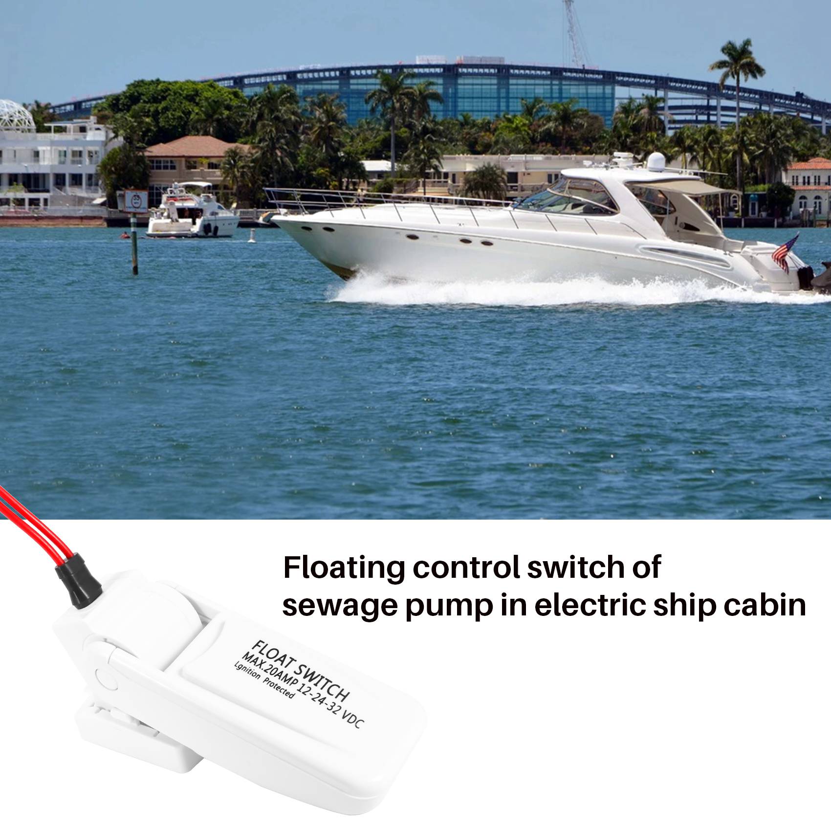 AASS-bomba de bilis interrupto - Fishing Boat Bilge Pump reseña y precio