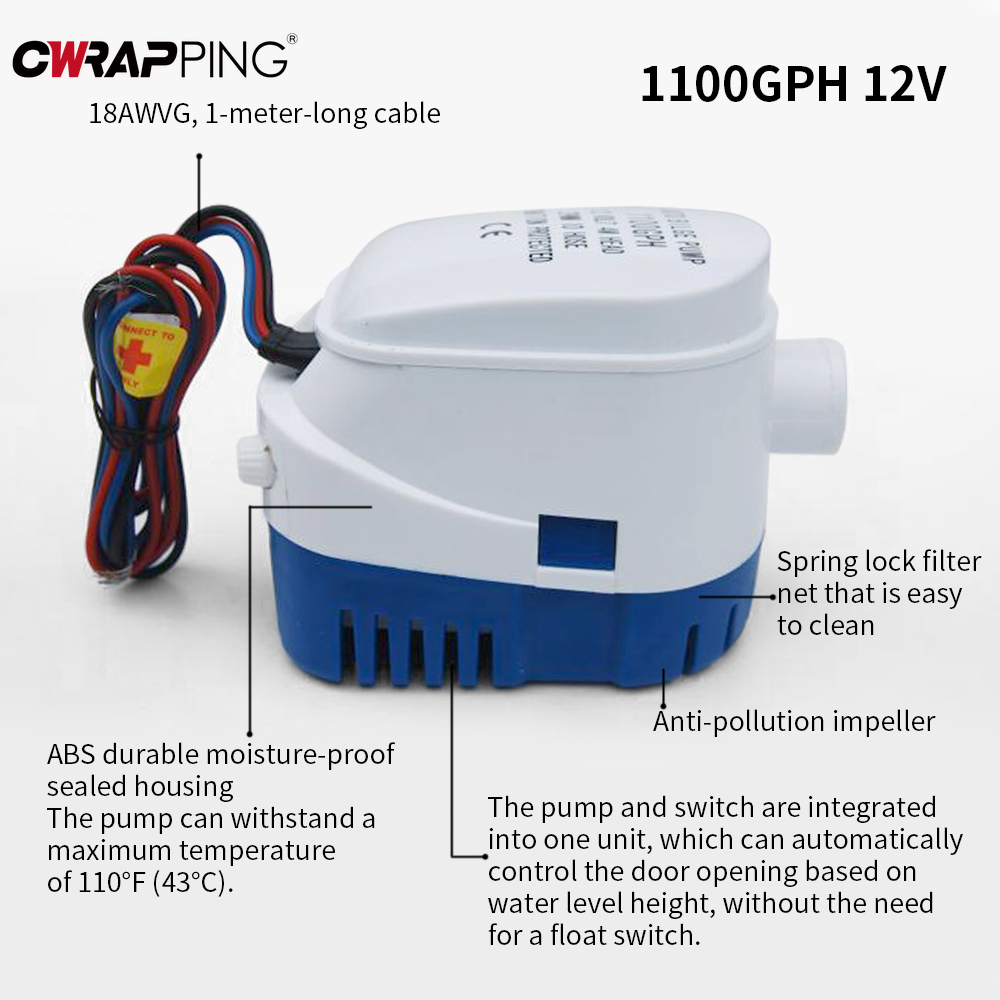 Bomba de sentina RV para coche - Fishing Boat Bilge Pump reseña y precio