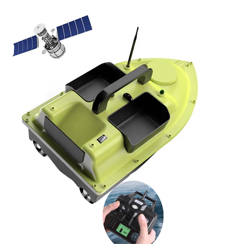 Barco Cebador de Pesca con Con - Fishing Boat Gps reseña y precio