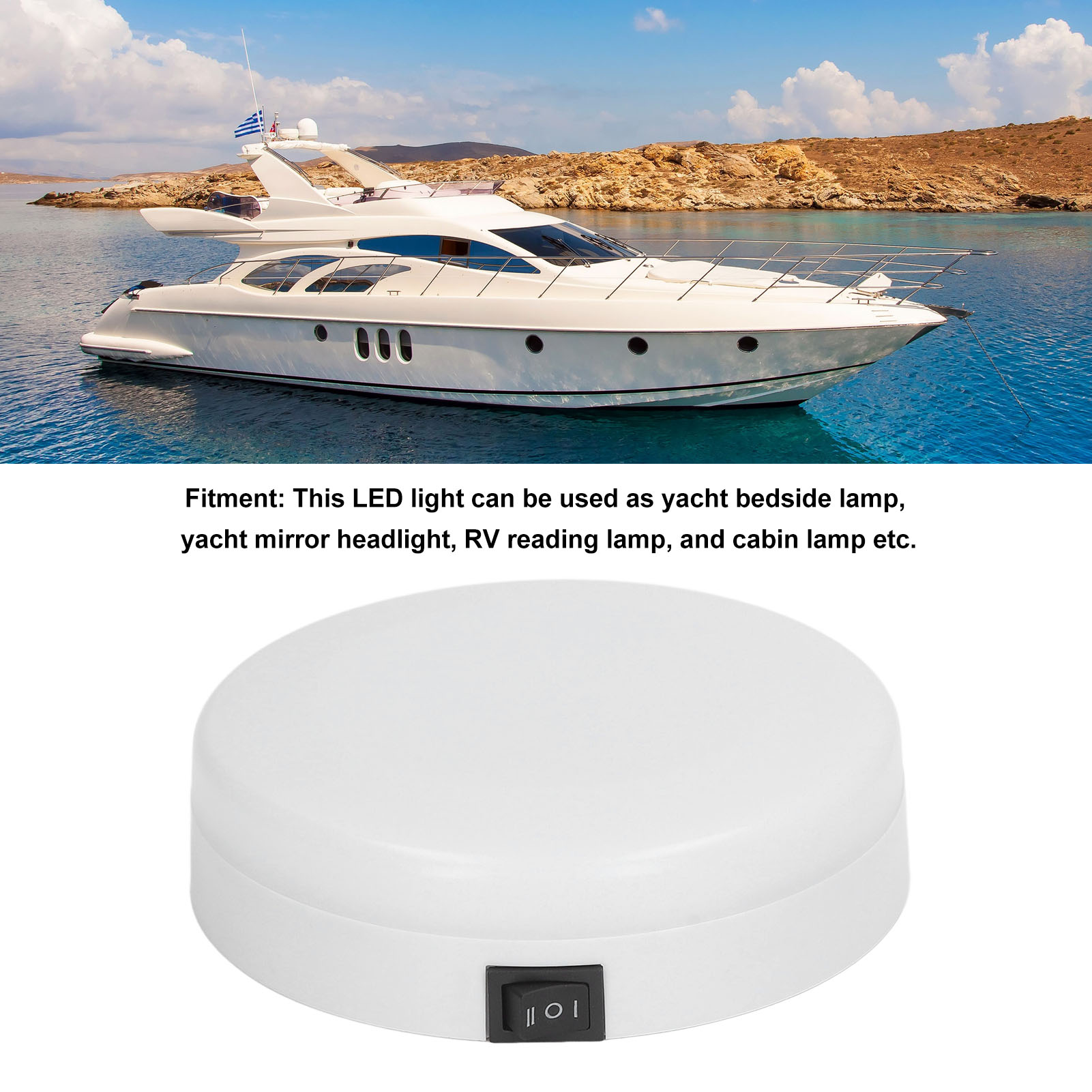 Luz LED de cabina Interior par - Fishing Boat Paddle reseña y precio