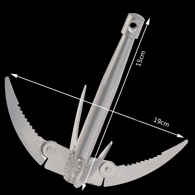 Cuchillo de 4 garras para remo - Fishing Boat Anchor reseña y precio