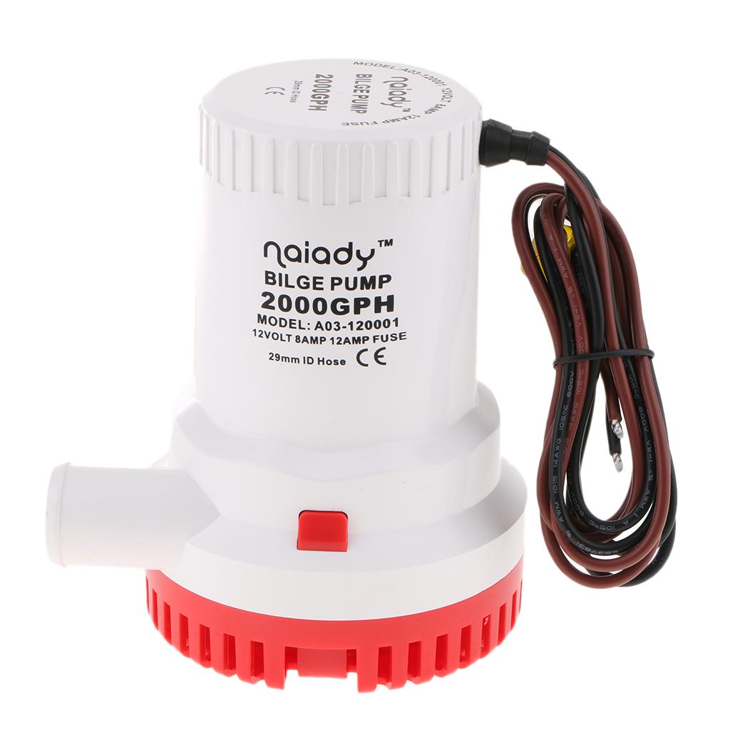 Bomba de achique eléctrica sum - Fishing Boat Bilge Pump reseña y precio