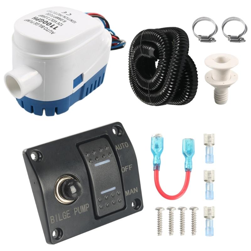 Bomba sentina automática 31BC  - Fishing Boat Bilge Pump reseña y precio