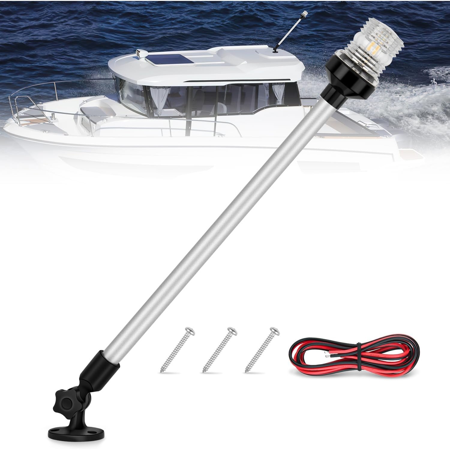 Luz de Popa para Barco Nilight - Fishing Boat Anchor reseña y precio