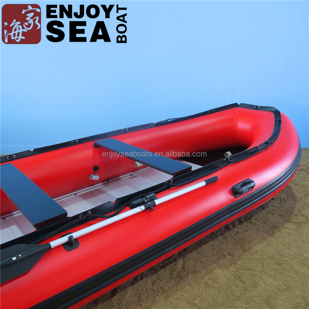 Bote de Pesca Inflable Rojo 20 - Fishing Boat Aluminum reseña y precio