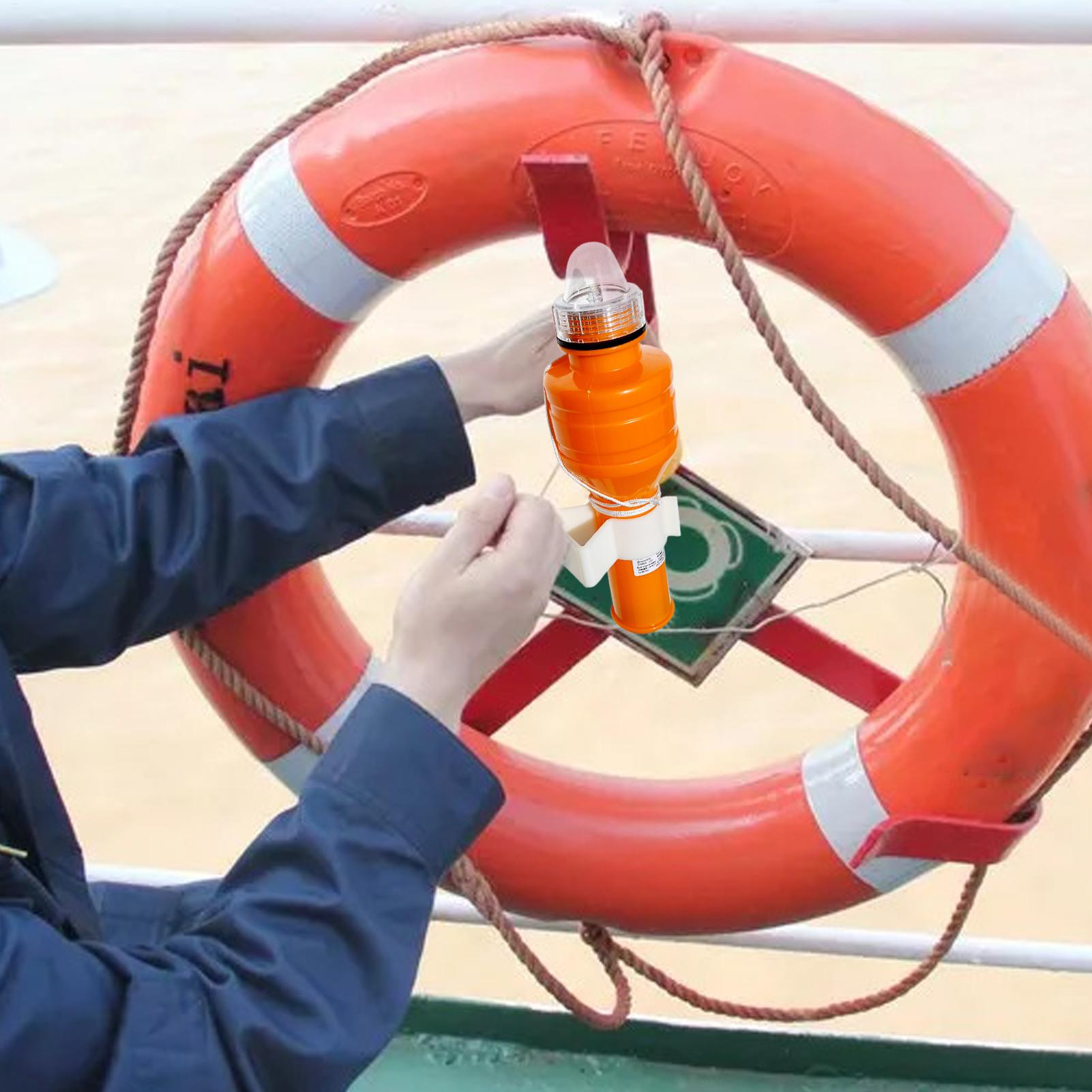 Luces LED Lifebuoy para embarc - Fishing Boat Navigation Light reseña y precio