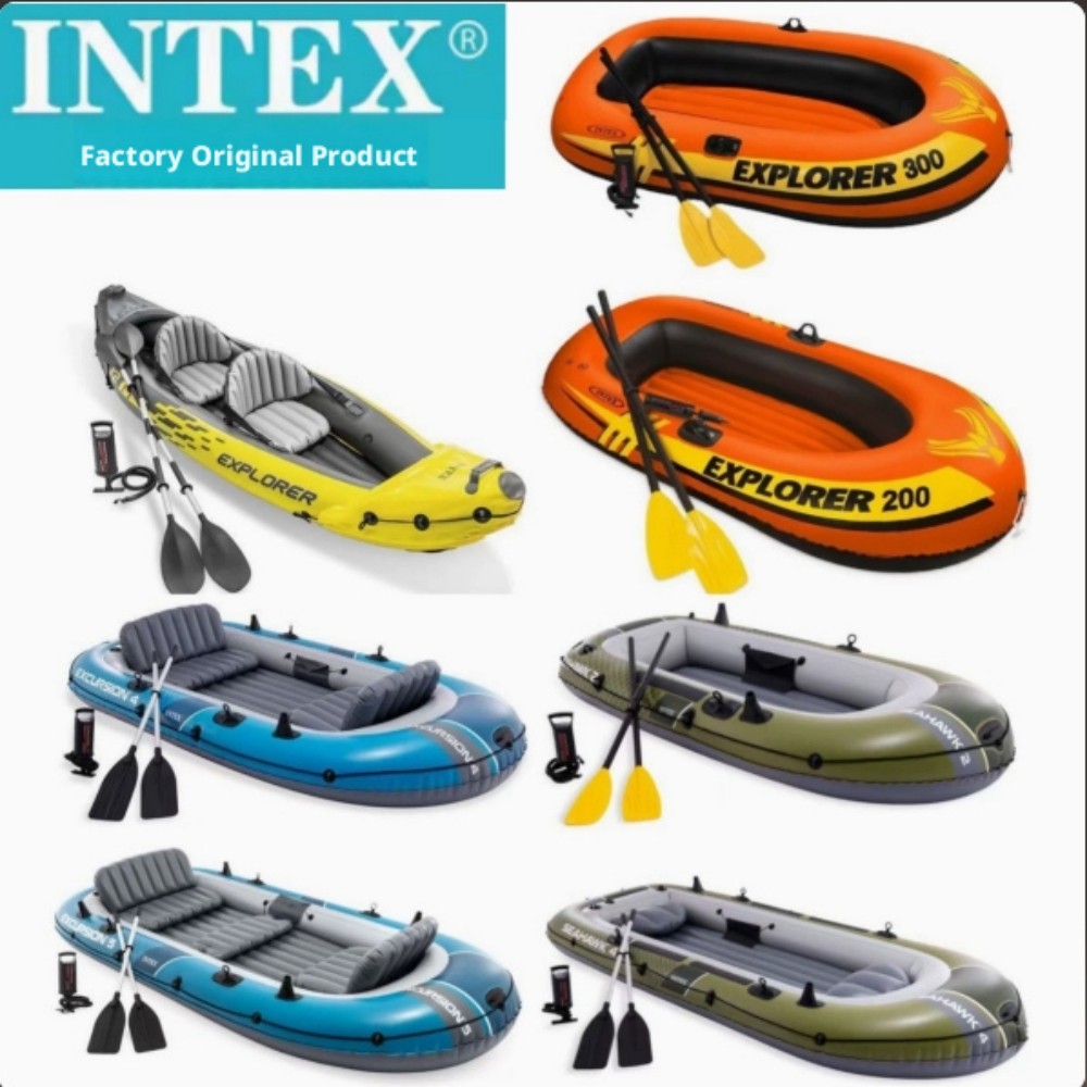 Kayak grueso para 2 o 4 person - Fishing Boat Inflatable reseña y precio