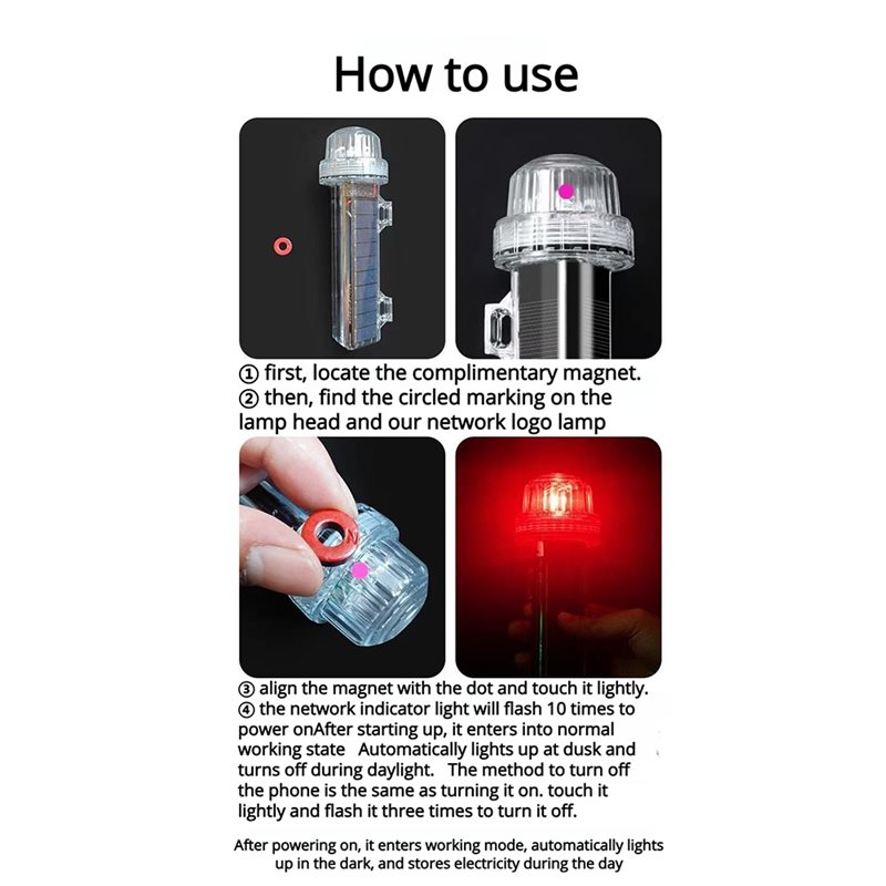 Luz de Señalización Marina LED - Fishing Boat Navigation Light reseña y precio