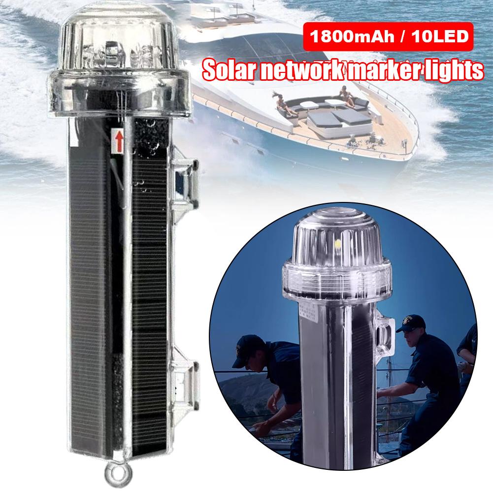 Luz de señal Solar para océano - Fishing Boat Navigation Light reseña y precio