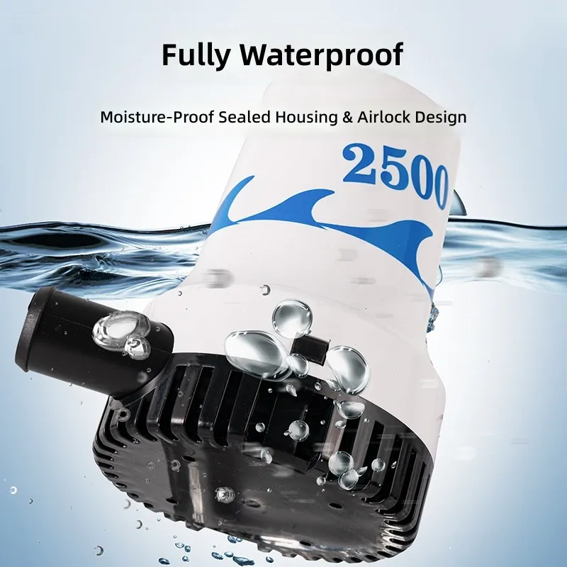 Bomba de Achique Marina Sumerg - Fishing Boat Bilge Pump reseña y precio