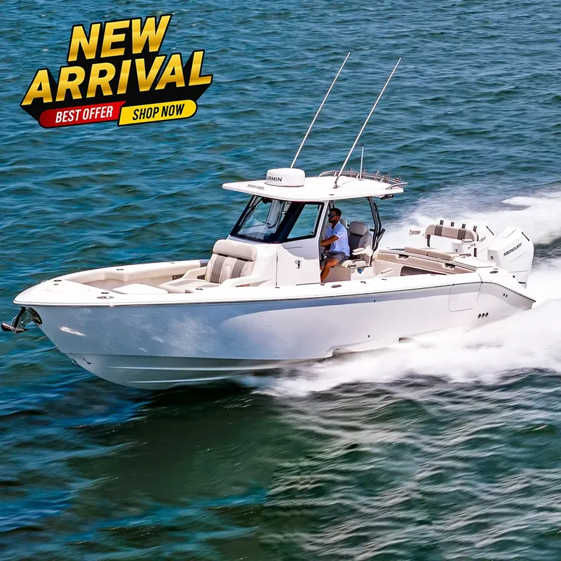 Barco de Pesca con Consola Cen - Fishing Boat Outboard Motor reseña y precio