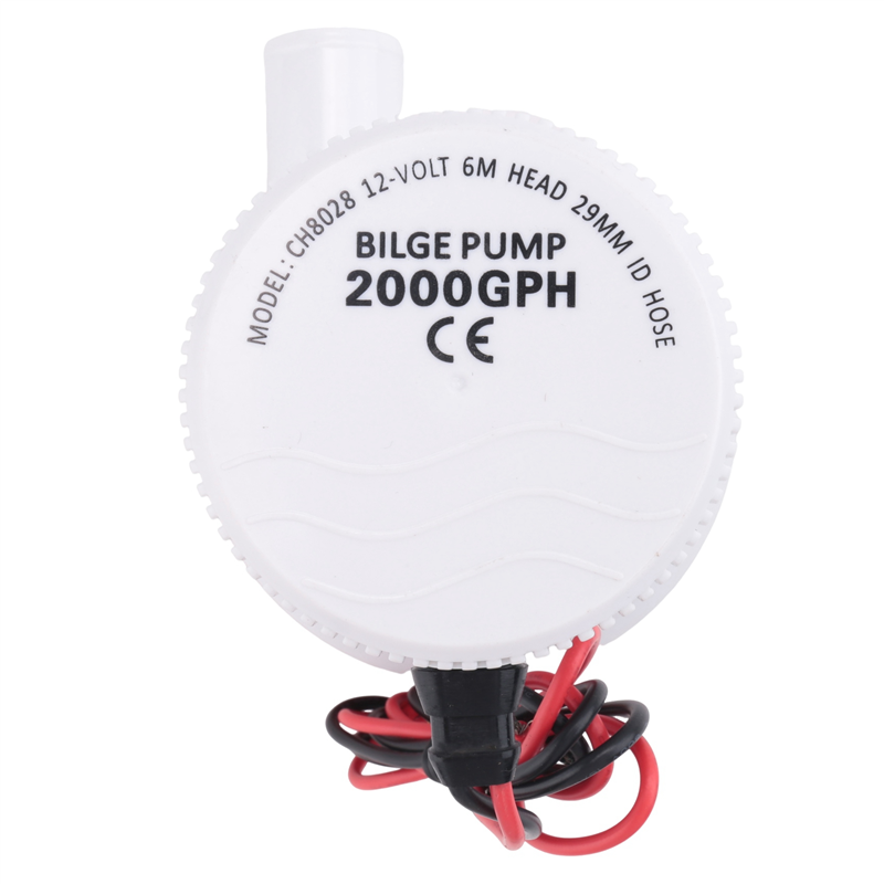 Bomba de sentina de agua marin - Fishing Boat Bilge Pump reseña y precio