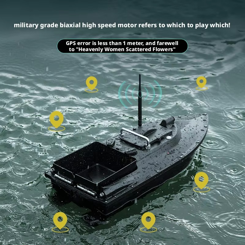 Barco Cebador para Pesca con G - Fishing Boat Gps reseña y precio